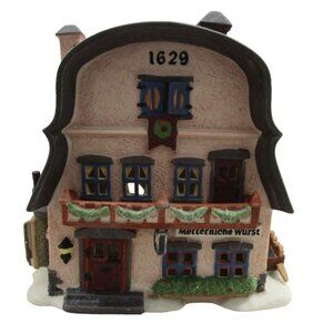 Dept 56 Heritage Village Collection Alpine Village Series Metterniche Wurst EUC